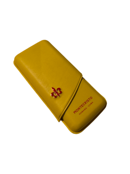 Футляр Montecristo Yellow на 3 сигары